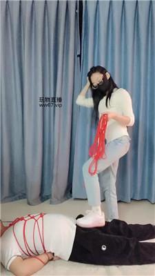 三寸五花大绑-休闲鞋白袜踩 JS250303-32