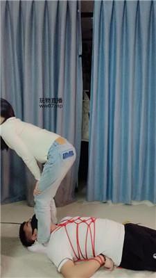 三寸五花大绑-休闲鞋白袜踩 JS250303-32