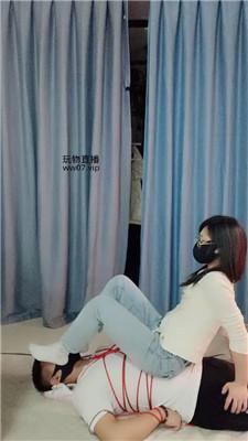 三寸五花大绑-休闲鞋白袜踩 JS250303-32