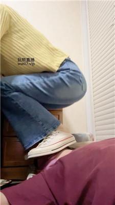 安安sama帆布鞋玉足全体重踩踏 bf50917