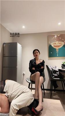 亚兮模特S-黑丝美腿诱惑废物奴 bf50914