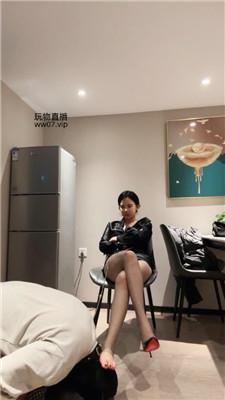 亚兮模特S-黑丝美腿诱惑废物奴 bf50914