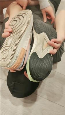 学生情侣主清理脏运动鞋白袜/袜子塞嘴 bf49323