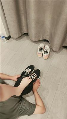 学生情侣主清理脏运动鞋白袜/袜子塞嘴 bf49323