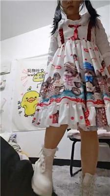 【爱秀套图】【广东木木】可爱洛丽塔脏鞋踩踏喂食JS250112-29