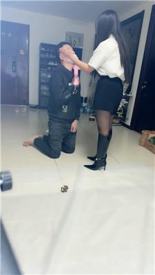 京味芭比犯错的狗就要惩罚 JS250316-12