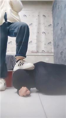 女生也能很暴力素人学生主暴力踢踹 JS250111-34