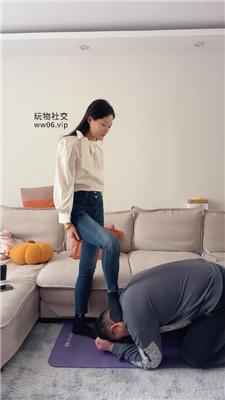 【爱秀套图】【埋汰】抽耳光/黑棉袜碾压踩JS250111-35