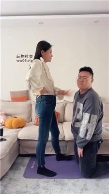 埋汰抽耳光/黑棉袜碾压踩 JS250111-35