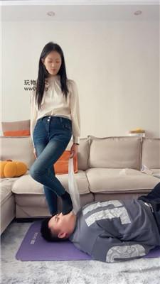 埋汰抽耳光/黑棉袜碾压踩 JS250111-35