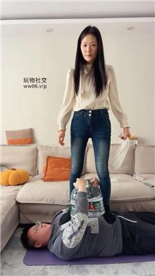 埋汰抽耳光/黑棉袜碾压踩 JS250111-35