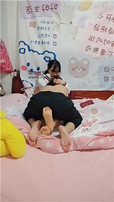 广西木木可爱小主坐狗背虐/踩踏 JS250109-26