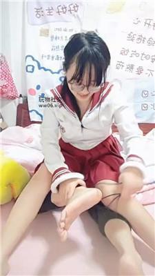 广西木木可爱小主坐狗背虐/踩踏 JS250109-26