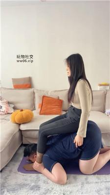 埋汰牛仔裤坐脸/原味棉袜脚踩虐 JS250109-31