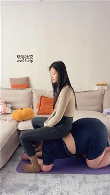 埋汰牛仔裤坐脸/原味棉袜脚踩虐 JS250109-31