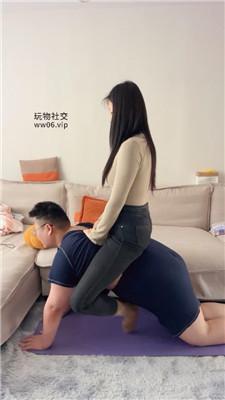 埋汰牛仔裤坐脸/原味棉袜脚踩虐 JS250109-31