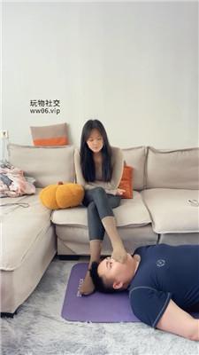 埋汰牛仔裤坐脸/原味棉袜脚踩虐 JS250109-31