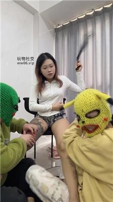 Qi7纹身小妹-捆绑虐下贱情侣奴 bf49217