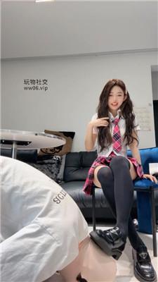 一茶艺校女神S-JK学生皮鞋及膝袜虐 bf49186