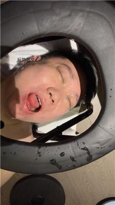 金融女主漱口水浓痰口水吐满脸 JS250109-11