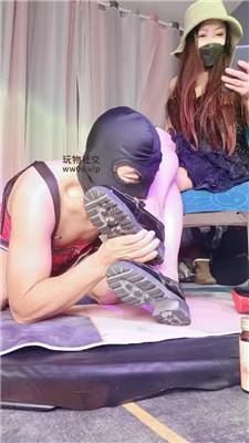 【爱秀套图】【美柠】长裙女神S-脏短靴脚下蹂躏JS250109-21