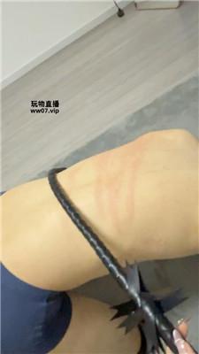 美酱重度鞭打/黑丝高跟长靴踩 JS250309-32