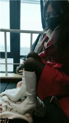 【爱秀套图】【冰炫】长靴黑丝碾压踩虐【双视角版】JS250309-4