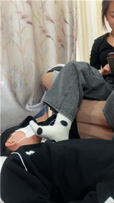 【爱秀套图】【向晚】棉袜脚气味辱JS250307-25