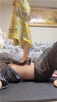 安安sama帆布鞋+高跟全体重踩踏 bf51003