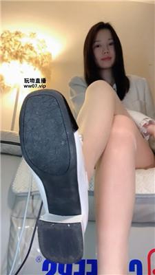 【爱秀套图】【清酒女主】挑鞋寸止戏耍250313-19