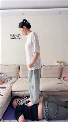 埋汰玉足踩虐猥琐教练 JS250304-47