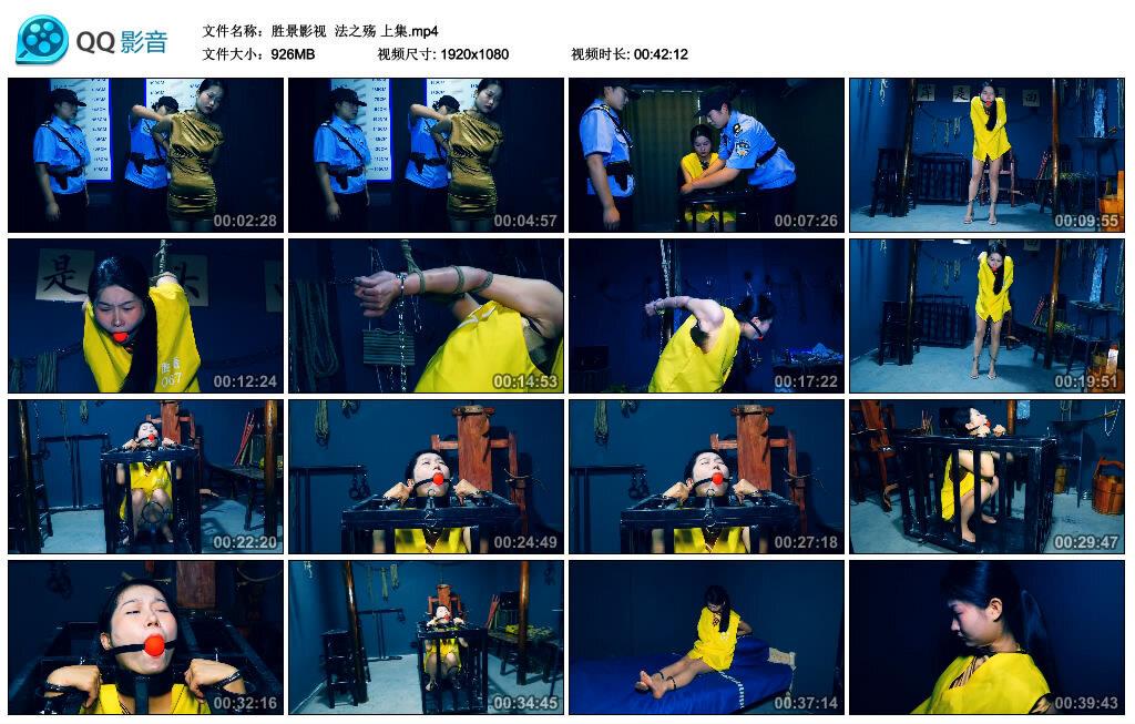 【爱秀套图】【胜景影视】法之殇上集