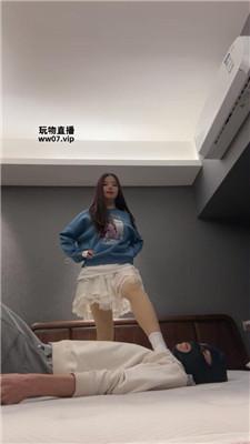 球球白袜脚踩虐/坐脸窒息 JS250316-10