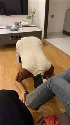 【爱秀套图】【妮妮大大】双S-涂鸦羞辱小奶狗JS250316-16