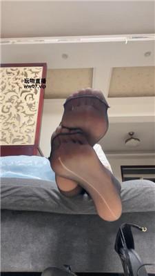 咏慈黑丝凉鞋炸    250321-26