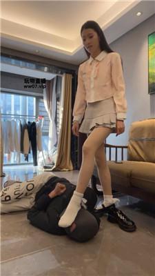 伊未腿绞-转胯狗爬-皮鞋白袜踩 bf51577