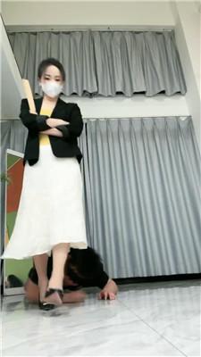 辣姐酸臭肉丝脚狂舔-戒尺虐打 JS250322-16