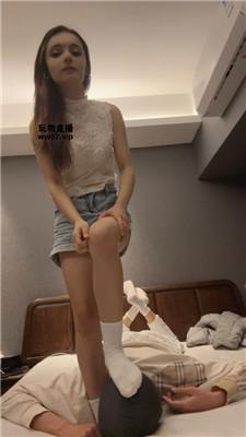 Anna俄罗斯混血S-白袜蹂躏踩 bf51584