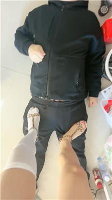 糯米姐姐袜子塞嘴-全体重踩踏-赶出家门 JS250321-7