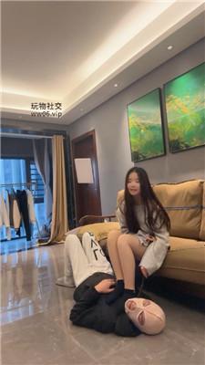 球球强制坐脸窒息-狗链遛狗-小白鞋黑棉袜辱 bf51560