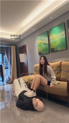 球球强制坐脸窒息-狗链遛狗-小白鞋黑棉袜辱 bf51560