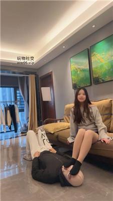 球球强制坐脸窒息-狗链遛狗-小白鞋黑棉袜辱 bf51560