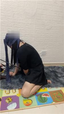 鹿s口球塞嘴-鞭打-黑丝脚踩 JS250321-13