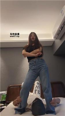 球球牛仔裤坐脸-腿绞窒息专场 bf51728