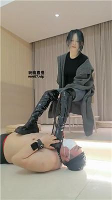 安玖长靴踩踏鞭打-舔脏鞋棉袜 bf51835