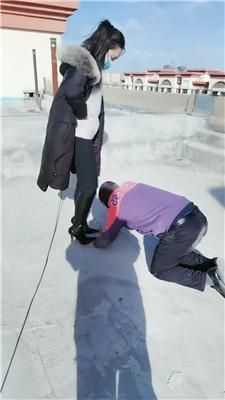 斯羽情侣主户外狗链拴狗虐双视角版  JS250329-6