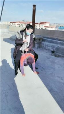 斯羽情侣主户外狗链拴狗虐双视角版  JS250329-6