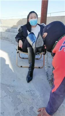 斯羽情侣主户外狗链拴狗虐双视角版  JS250329-6