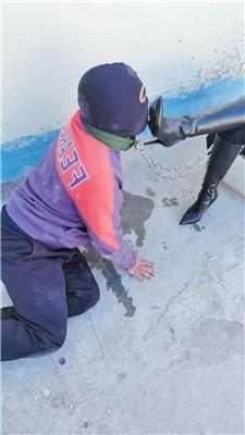 斯羽情侣主户外狗链拴狗虐双视角版  JS250329-6