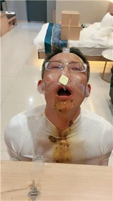 魅儿胶带捆绑-物化人体烟灰缸 JS250331-8